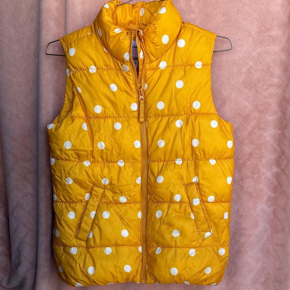 Girls Puffer Vest Size L 10/12